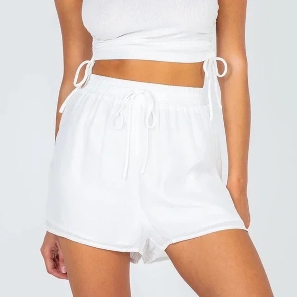 Princess Polly White Shorts